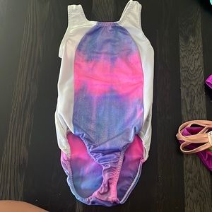 Child Large Snowflake Designs Leotard